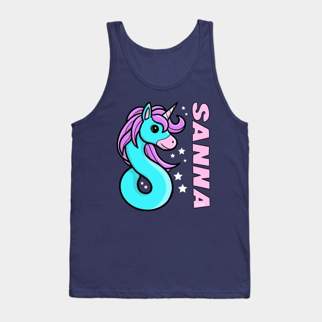 Sanna Unicorn Tank Top by Sketchy